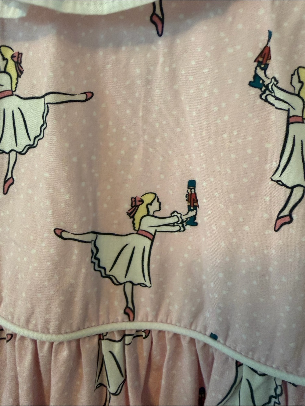 James & Lottie Pink Ballerina Nutcracker Themed Dress - Picture 3 of 4